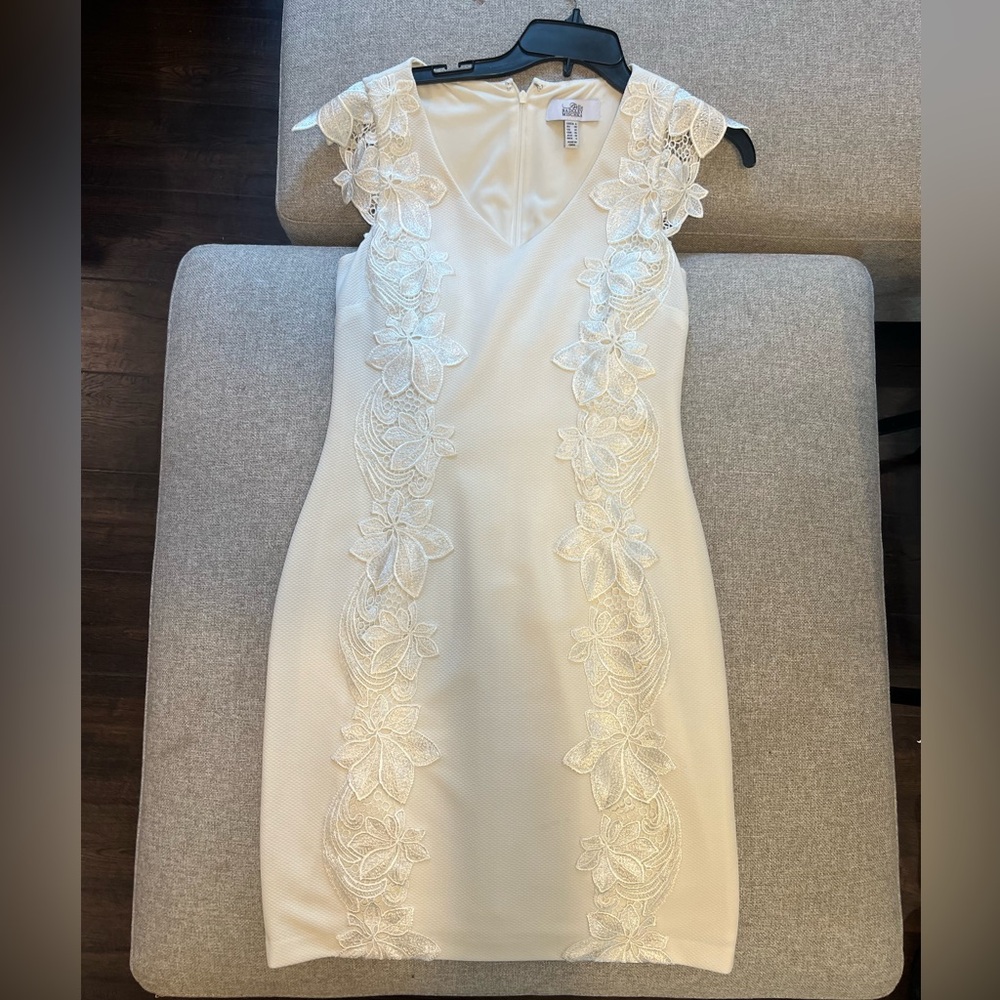 Badgley Mishka White Lace Dress